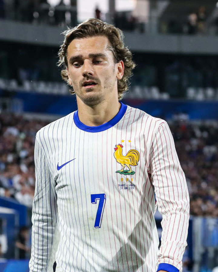 Antoine Griezmann, petit-fils d’Amaro Lopes, sous le maillot de l’équipe de France