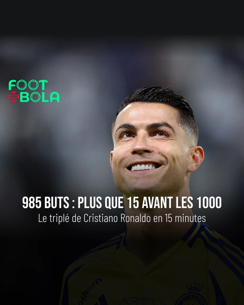 Cristiano Ronaldo souriant sous le maillot d'Al Nassr